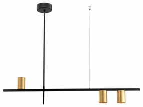 Φωτιστικό Οροφής - Ράγα 01209-07 GU10 LED 95cm Gold Luma