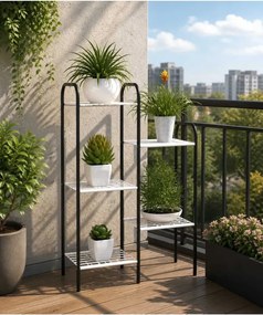 Stewehome Μεταλλική ραφιέρα για γλάστρες με 13 ράφια μοντέρνου σχεδιασμού