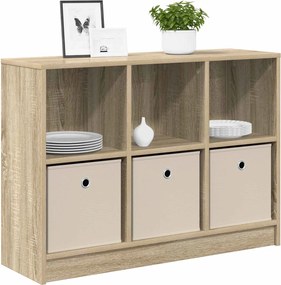 vidaXL Πλαϊνό γραφείο Δρύς Sonoma 88,5 x 27,5 x 63,5 εκ