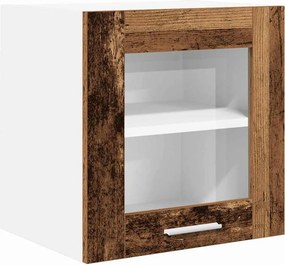 vidaXL Κρεμαστό ντουλάπι Παλιό ξύλο 40 x 31 x 40 εκ.