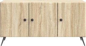 vidaXL Ντουλάπι TV Sonoma Δρυς 99 x 34,5 x 50 εκ. Επεξεργασμένο Ξύλο