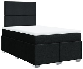 ΚΡΕΒΑΤΙ BOXSPRING ΜΕ ΣΤΡΩΜΑ ΜΑΥΡΟ 120X190 ΕΚ. ΥΦΑΣΜΑΤΙΝΟ 3293902