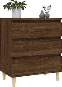 vidaXL Μπουφές Καφέ Δρυς 60x35x70 εκ. από Επεξεργασμένο Ξύλο