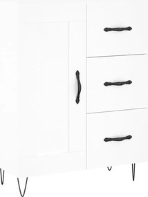 vidaXL Ντουλάπι Λευκό 69,5x34x180 εκ. από Επεξεργασμένο Ξύλο