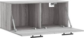 vidaXL Ντουλάπι Τοίχου Γκρι Sonoma 80x36,5x35 εκ. Επεξεργασμένο Ξύλο