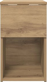 vidaXL Ντουλάπι κρεβατιού Artisan Δρυς 29 x 31,5 x 49 εκ