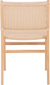 ΚΑΡΕΚΛΑ IGNACIO RUBBERWOOD ΣΧΟΙΝΙ ΦΥΣΙΚΟ HM9330.01 50X60X87Υεκ.