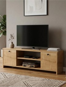 Stewehome Σκανδιναβική τηλεοπτική μονάδα με ντουλάπι από μοριοσανίδα 120x30x40 cm