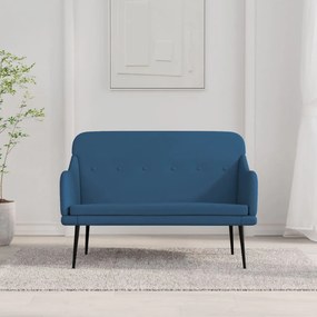 vidaXL Πάγκος Μπλε 110x76x80 εκ. Υφασμάτινος