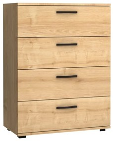 Συρταριέρα Velika Megapap χρώμα φυσικό οξιάς 73x44x96εκ.-GP028-0119,1