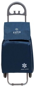 ESTIA ΚΑΡΟΤΣΙ ΛΑΪΚΗΣ ECOMAX ΥΦΑΣΜΑΤΙΝΟ 40lt ΜΠΛΕ