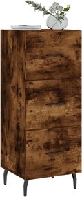 vidaXL Ντουλάπι Καπνιστή Δρυς 34,5 x 34 x 90 εκ. Επεξεργασμένο Ξύλο