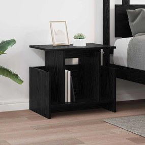 vidaXL Βάση TV Μαύρη Οξυά 50 x 35 x 45 cm Επεξεργασμένο ξύλο