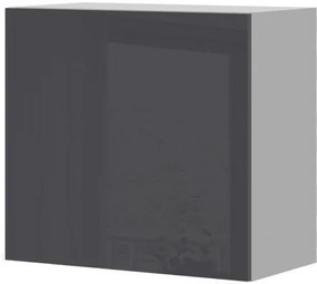 Ντουλάπι κρεμαστό Trinity V5-60-1K-Anthraki Gualistero - 60.00Χ32.00Χ55.00cm