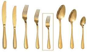 Πιρουνάκι Γλυκού Empire 15.6cm 18/0 Gyg208K12 Gold Espiel Stainless Steel
