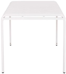 ΤΡΑΠΕΖΙ ΑΛΟΥΜΙΝΙΟΥ RACHEL HM6339.02 ΛΕΥΚΟ 150x80x75Υεκ.