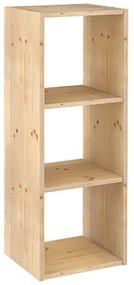 Ράφια Astigarraga Dinamic 3 Φυσικό Ξύλο 107 x 36,2 x 34 cm Κύβοι Ενότητες