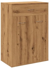 vidaXL Παπουτσοθήκη Αρτισιανή Δρυς 60x35x84 εκ. Επεξεργασμένο Ξύλο