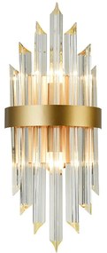 Απλίκα Τοίχου Aca Empire EG6172W54CG Gold