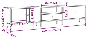 ΈΠΙΠΛΟ ΤΗΛΕΟΡΑΣΗΣ ΜΕ ΣΥΡΤΑΡΙ ΔΡΥΣ 200X25X44 ΕΚ ΕΠΕΞ. ΞΥΛΟ 857697