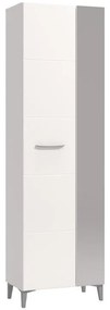 Έπιπλο Χολ Como P2 OG Λευκό - Λευκή Λάκα 58x35x195 εκ. 58x35x195 εκ.