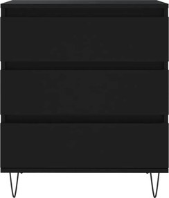 vidaXL Ντουλάπι Μαύρο 60x35x70 εκ. από Επεξεργασμένο Ξύλο