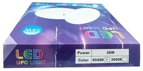 6500K 36W LED UFO Light
