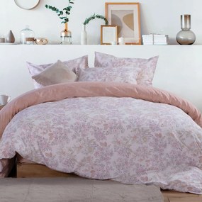 Σεντόνια Μονά (Σετ) Nef-Nef Homeware Smart Frezia Salmon Σομόν ΜΕ ΛΑΣΤΙΧΟ 100x200+35