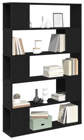 vidaXL Κέντρο ψυχαγωγίας Μαύρο 100 x 24 x 155 cm Επεξεργασμένο ξύλο