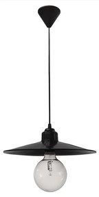 Φωτιστικό Οροφής Κρεμαστό LP-180K 1/L 11-0160 Black Plastic