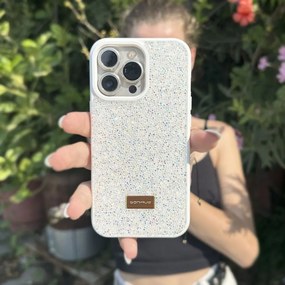 Θήκη Lux Diamond Sonique Apple iPhone 17 Pro Max Λευκό
