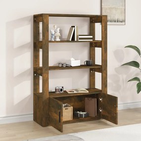 vidaXL Ντουλάπι Καπνιστή Δρυς 80x30x119,5 εκ. από Επεξεργασμένο Ξύλο