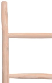 Σκάλα Morjeve teak ξύλο σε φυσική απόχρωση 50x6x160εκ