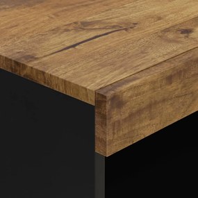 vidaXL Βοηθητικό Ντουλάπι 60 x 33 x 75 εκ. από Μασίφ Ξύλο Μάνγκο