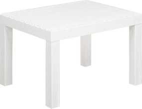 vidaXL Σετ καθιστικού με μαξιλάρι 3 pcs Λευκό PP