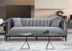 3-Seat Sofa Trendy - Dark Grey Dark Grey