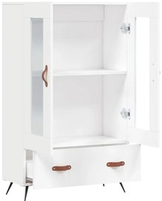 vidaXL Ντουλάπα Λευκή 69,5 x 31 x 115 εκ. από Επεξεργασμένο Ξύλο