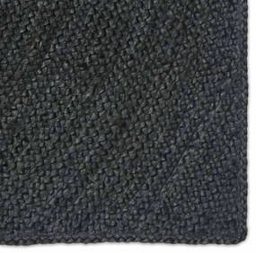 vidaXL Χαλί Σκούρο Γκρι 80 x 150 cm Γιούτα