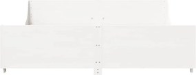 vidaXL Σκελετός Κρεβ. Χωρίς Στρώμα Λευκό 180x200 εκ Μασίφ Πεύκο