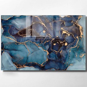 Πίνακας Γυάλινος 698GLS1398 70x50cm Multi Wallity Οριζόντιοι Glass