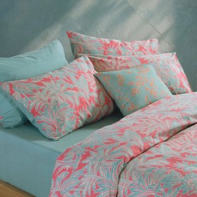 Σεντόνια Μονά (Σετ) Nef-Nef Homeware Smart Charisma Green - Coral