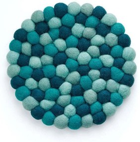 Σουπλά Μαγειρικών Σκευών Στρογγυλό Lana 469998 22cm Light Blue Cilio Μαλλί