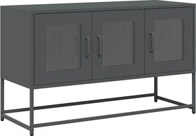 ντουλάπι τηλεόρασης vidaXL Ανθρακί 100,5x39x60,5 cm
