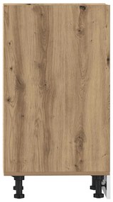 vidaXL Κάτω ντουλάπι Riga Artisan Oak 40x44,5x81,5 cm