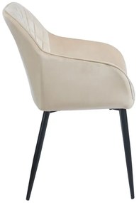SIENA BEIGE VELVET ΥΦΑΣΜΑ ΠΟΛΥΘΡΟΝΑ ΜΕΤΑΛΛΙΚΗ