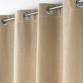 Κουρτίνα Μπουκλέ (140x240) Με Τρουκς L-C Wooly Beige 1612082
