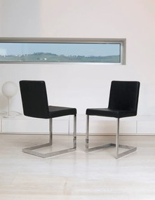 Καρέκλα Basic varnished legs 41x48x79 - Synthetic Leather