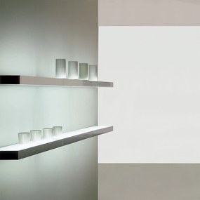 Ράφι Φωτιζόμενο Teo 200-188045 45x20cm 8w 4000K White Aluminium, Glass