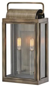 Φανάρι Απλίκα Φωτιστικό Τοίχου 2xE14 IP44 23cm Sag Harbor Elstead Lighting-HK-SAG-HARBOR-M-BU-Μπρονζέ HK-SAG-HARBOR-M-BU