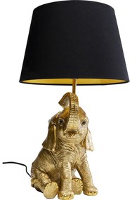 Φωτιστικό Επιτραπέζιο Happy Elefant Χρυσό 27x27x48 εκ. - Χρυσό